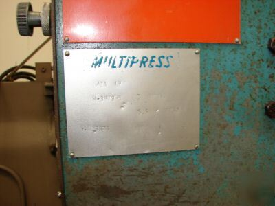 Denison multipress hydraulic punch press machine W3A