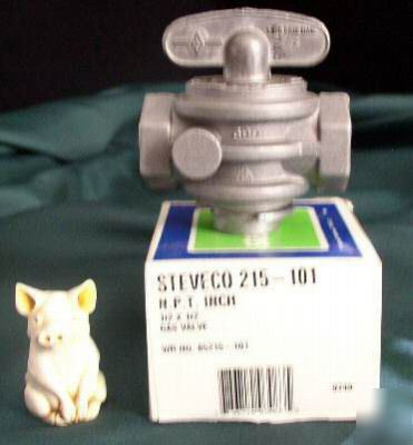 Gas valve steel 1/2