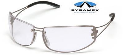 Pyramex blazer metal frame clear lens safety glasses
