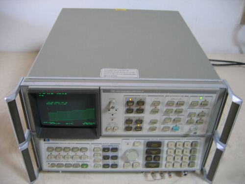 Hp 8566B spectrum analyzer, 100 khz - 22 ghz