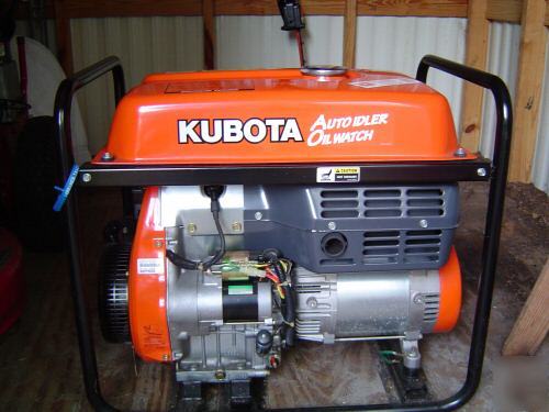 Kubota generator arx 6500 no 