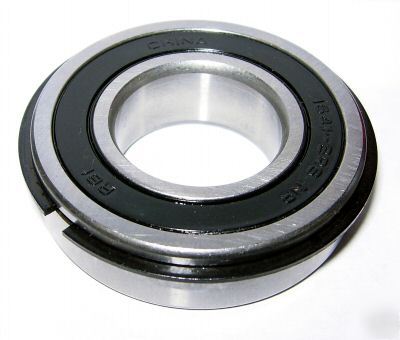 New 1641-2RS- ball bearings w/snap rings, 1