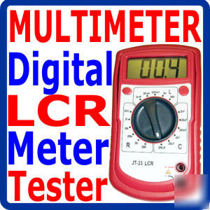 New digital lcr multimeter inductance meter tester ar