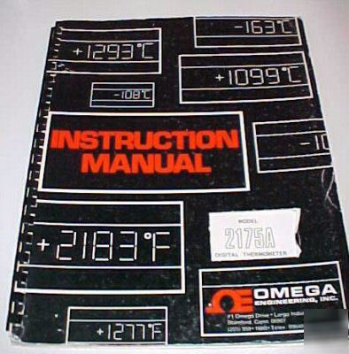 Omega 2175A instruction manual