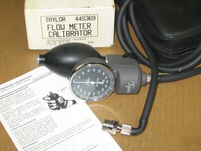 Taylor tycos pressure calibrator flow meter 44S369