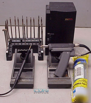 Metcal mx-500P-11 soldering station+gun/iron/tips/stand