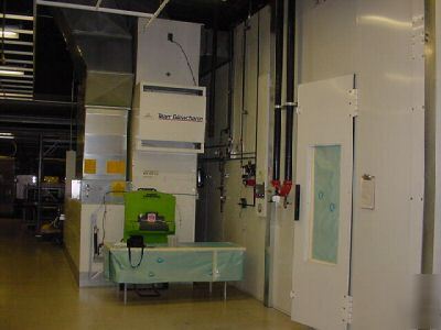 Team blowtherm concept downdraft automotive paint booth