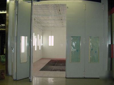 Team blowtherm concept downdraft automotive paint booth