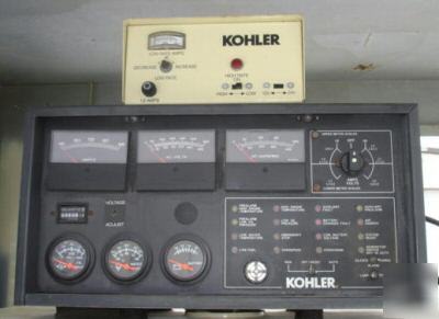 76KW kohler / john deere diesel generator - 393 hours