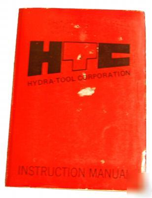 Htc mdl. 2506A shear operation & maintenance manual