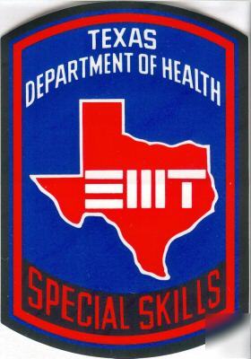 New emt special skills sticker decals brand 
