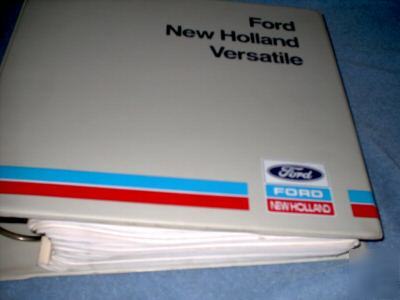 New ford holland versatile service journals 1993