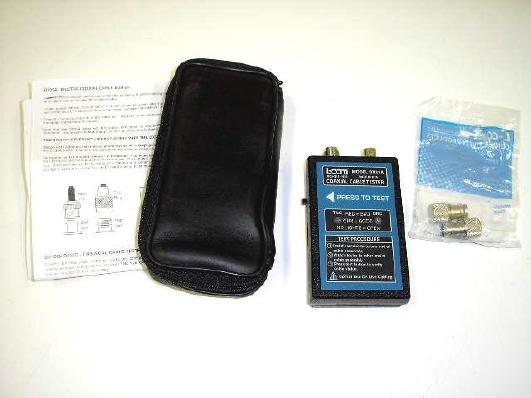 New l-com DX35A coaxial remote cable tester kit 