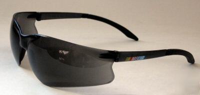 Nascar gt safety glasses encon dark gray smoked lenses