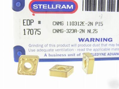 New 100 stellram cnmg 323A-2N NL25 carbide inserts N820