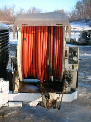 Sewer jetting truck 1995 ford cummins