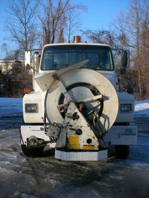 Sewer jetting truck 1995 ford cummins