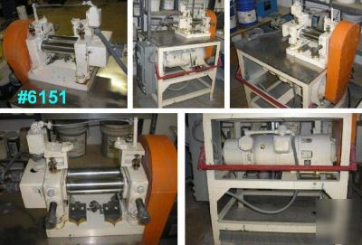 3 in. x 8 in. two roll mill