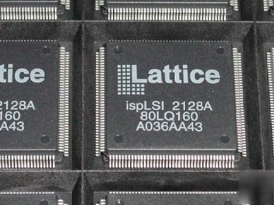 10 pcs. lattice# ISPLSI2128A-80LQ160, in-system program