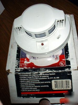 Ademco 5808 photoelectric wireless smoke heat detector