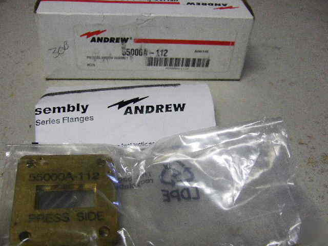 Andrew 55000A pressure window for WR112, 7.05â€“10.0 ghz