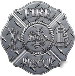 Firefighter decal reflective 12