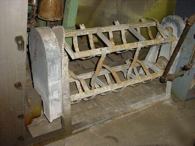 Jar clamp type mill 2-tier,clamp type holds 6 jars