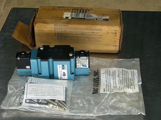 Mac pneumatic valve 6321D-000-pp-111DA 120VAC