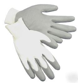 144 pairs pu coated nylon shell work gloves size small