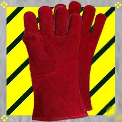 2PR gloves premium welders leather kevlar go welding