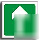 Arrow-thin line sign-s. rigid-200X200MM(sa-001-rd)