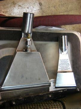 Cfr commercial upright extractor 520-q w/ accessories