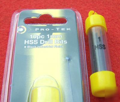 1MM hss drill bit x 10 crafts, electronics. superb 