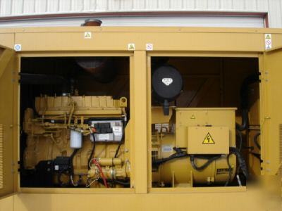 200KW olympian diesel generator - enclosed w/ base tank