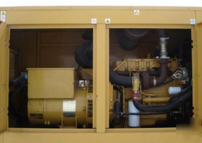 200KW olympian diesel generator - enclosed w/ base tank