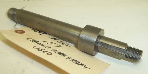 Brown & sharpe screw machine change gear shaft