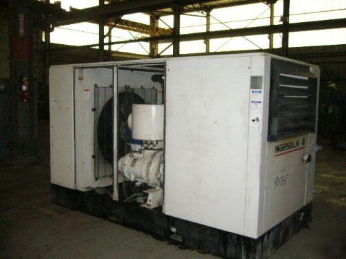 Ingersoll-rand rotary screw compressor 125 hp 481 cfm