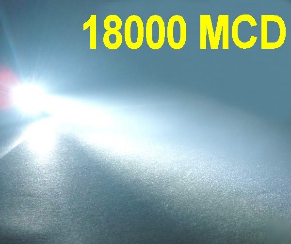 New 100 x white 5MM 18000MCD led lamp super bright leds