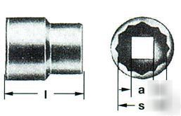 New ampco W264 12-point socket non-sparking non-magnetc