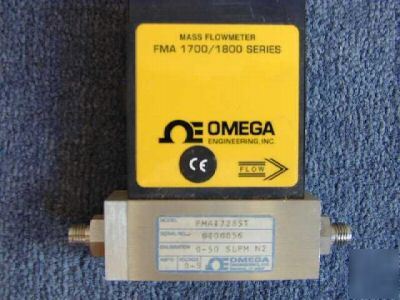 Omega electronic laboratory gas mass flowmeter tester