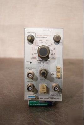 Tektronix pg 502 250MHZ pulse generator - works