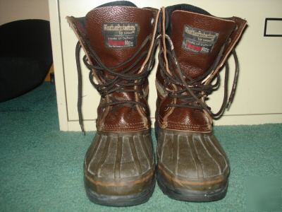Totes weatherprotectors men's boots - size 8