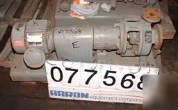 Used: durco mark ii centrifugal pump, ductile iron, siz