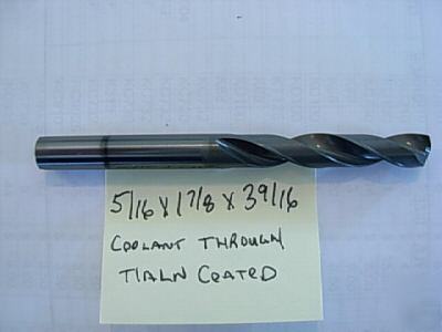 5/16 premium coolant thru carbide drill carbide 1805-2