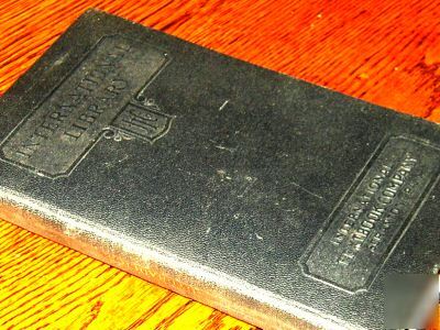 1942 international library book manual on hydraulics