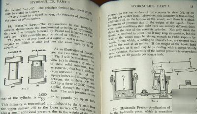 1942 international library book manual on hydraulics