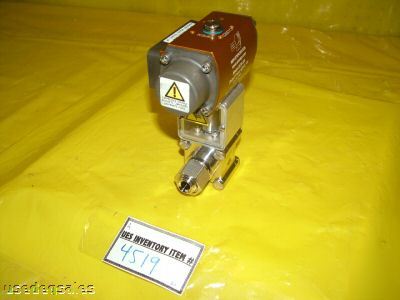 A&n corporation vacuum ball valve model 0539 sn