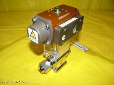 A&n corporation vacuum ball valve model 0539 sn