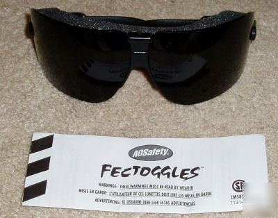 Fectoggles ~ large, adjustable, grey tinted lenses