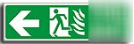 Fire exit(rm) left sign-s. rigid-600X200MM (sa-042-rt)